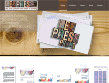 Tablet Screenshot of leepress.ie
